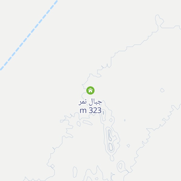 Map of جبال نمر