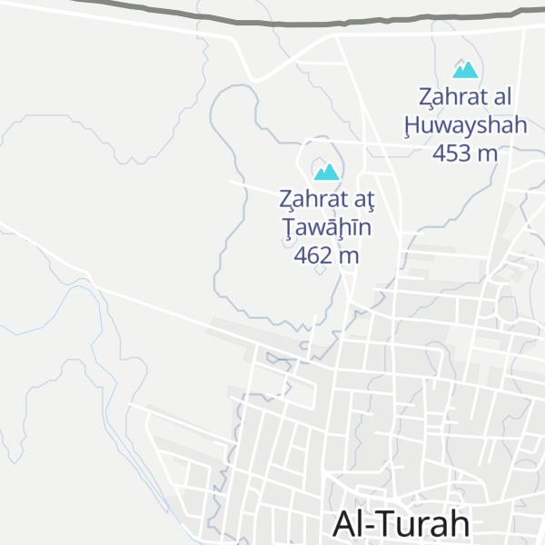 Map of Zahrat al Tawahin