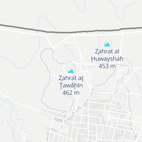 Map of Z̧ahrat aţ Ţawāḩīn
