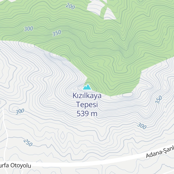 Map of Kızılkaya Tepesi