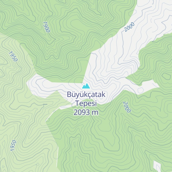 Map of Büyükçatak Tepesi