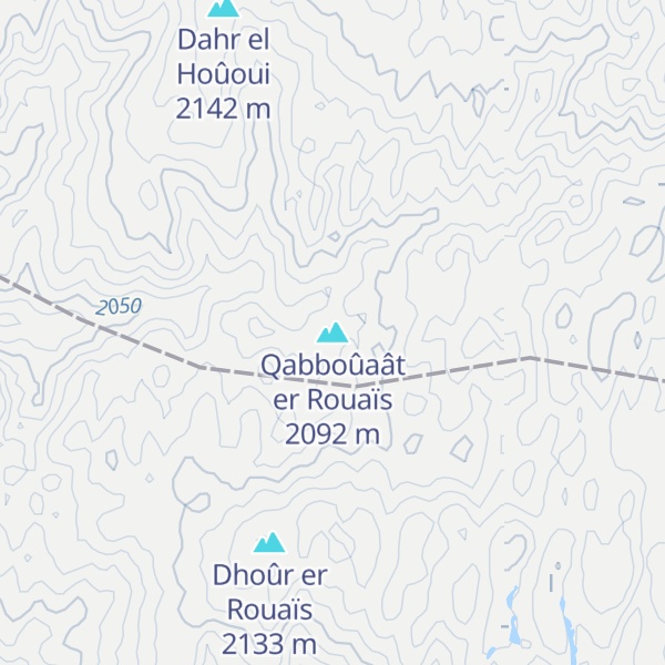 Map of Qabboûaât er Rouaïs