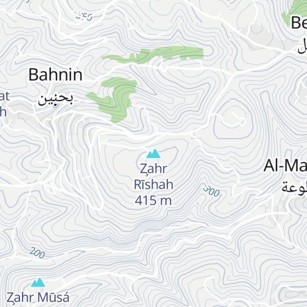 Map of Z̧ahr Rīshah