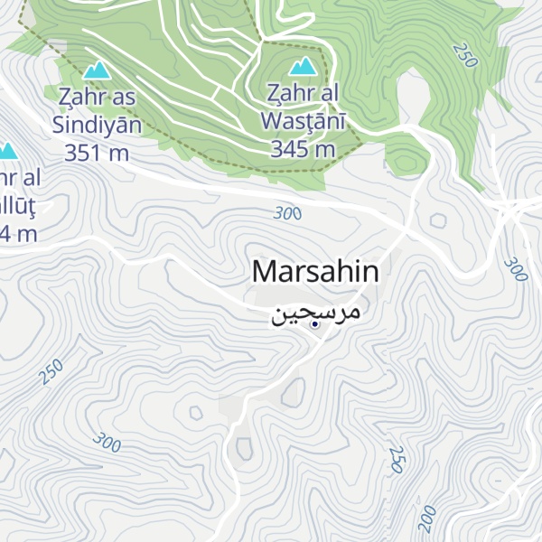 Map of Z̧ahr ar Rāmah