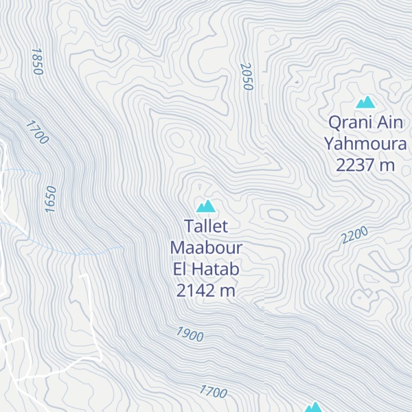Map of Tallet Maabour El Hatab