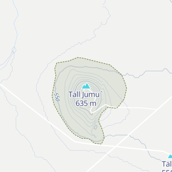 Map of Tall Jumu`