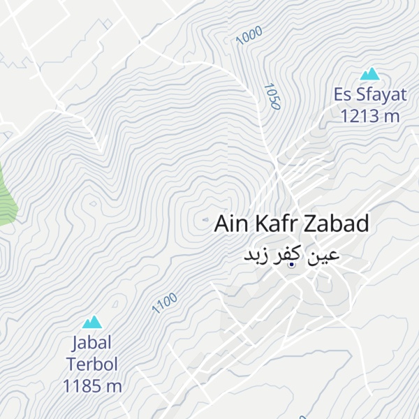 Map of Qaşr al Malik