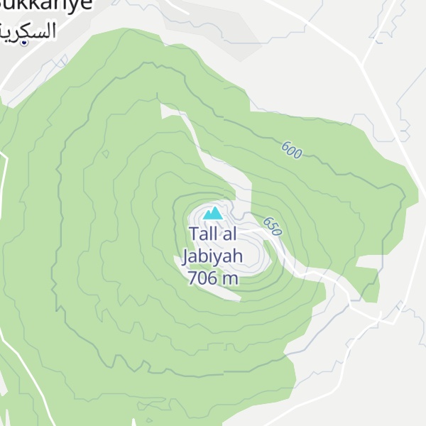 Map of Tall al Jabiyah