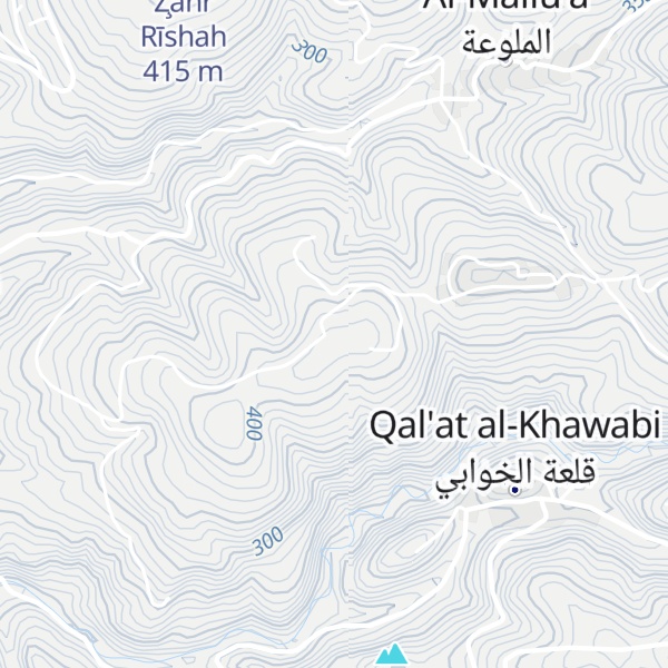 Map of Jabal ash Shannān