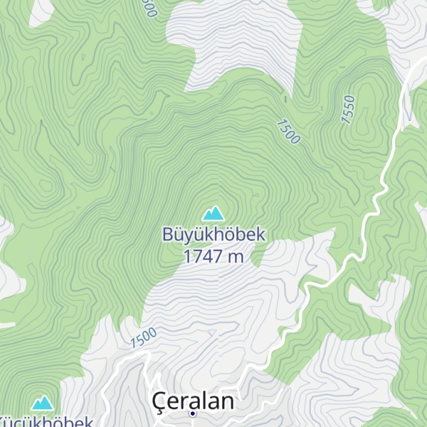 Map of Büyükhöbek