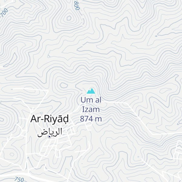 Map of Um al Izam