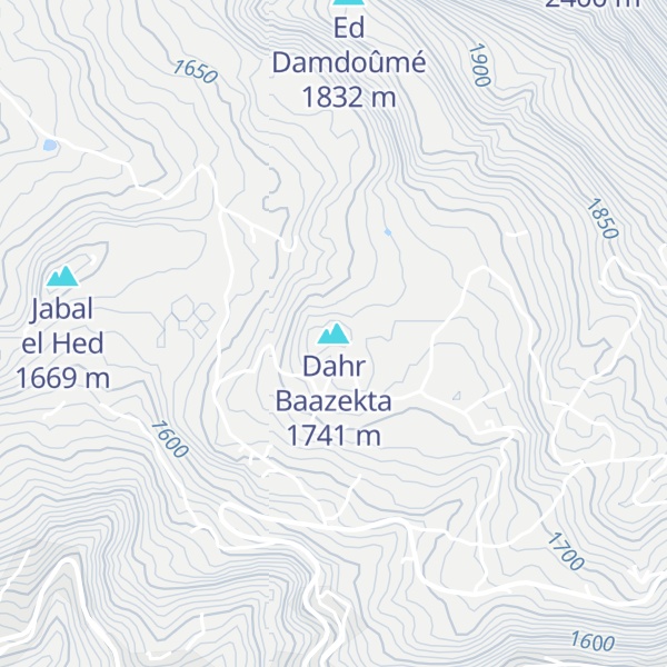 Map of Dahr Baazekta