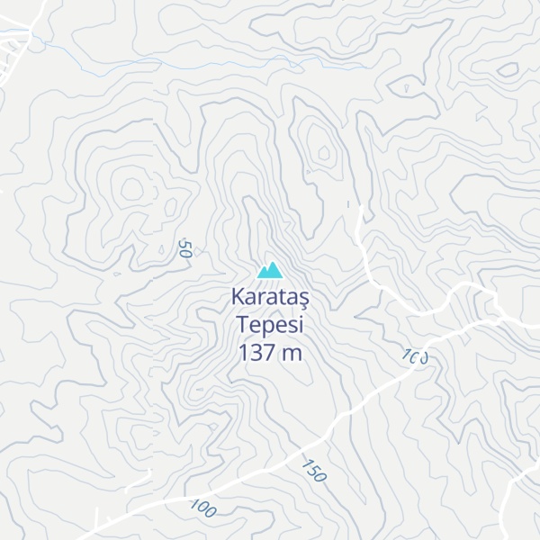 Map of Karataş Tepesi