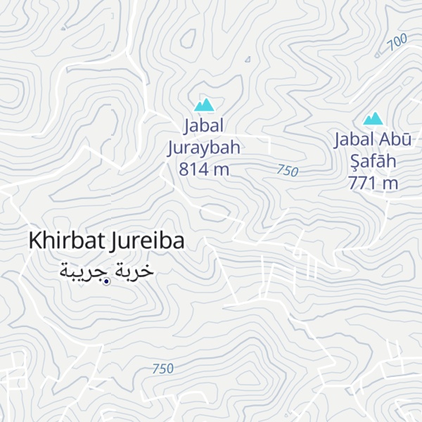 Map of ‘Urqūb al Maşşāyah