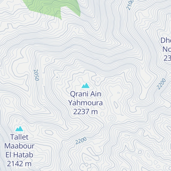 Map of Qrani Ain Yahmoura