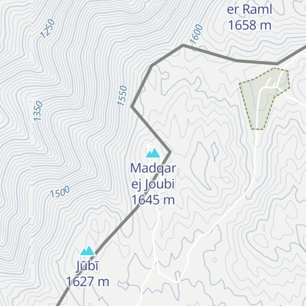 Map of Madqar ej Joubi