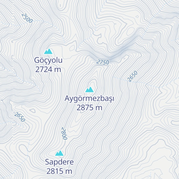 Map of Aygörmezbaşı