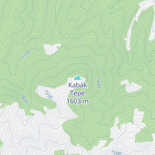 Map of Kabak Tepe