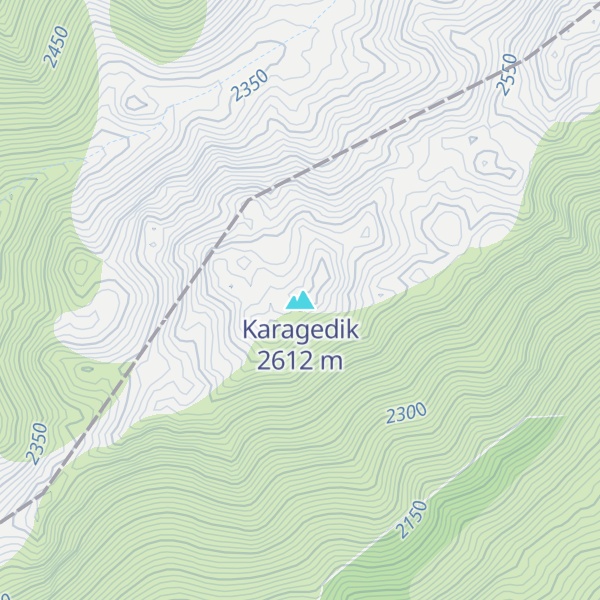 Map of Karagedik
