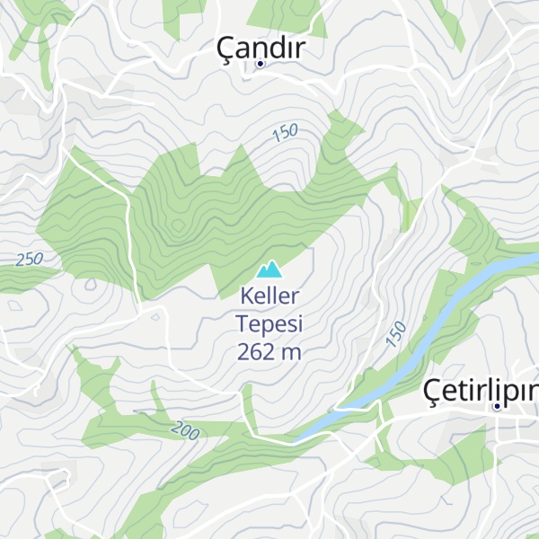 Map of Keller Tepesi