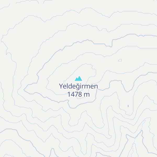 Map of Yeldeğirmen