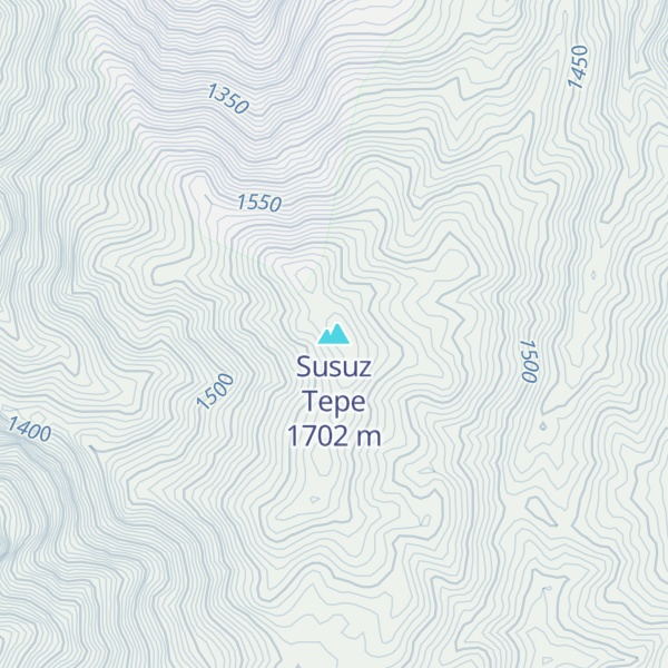 Map of Susuz Tepe