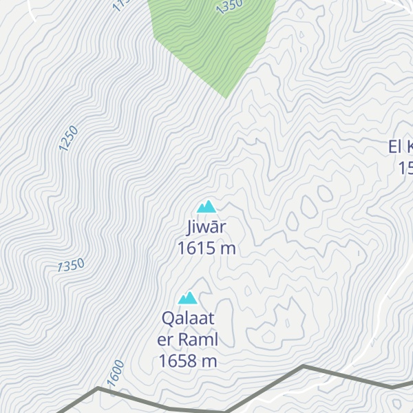 Map of Jiwār