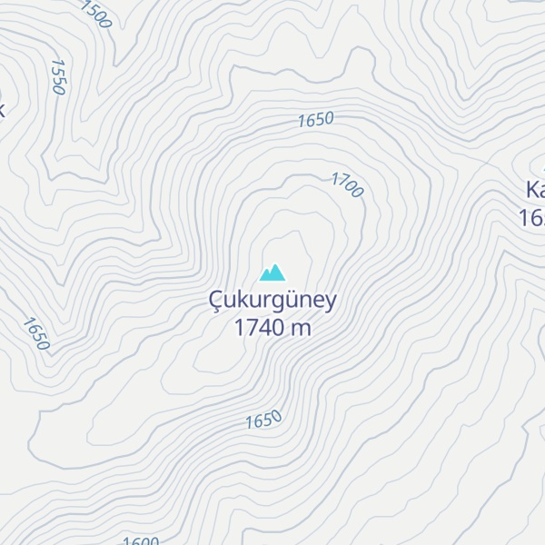 Map of Çukurgüney