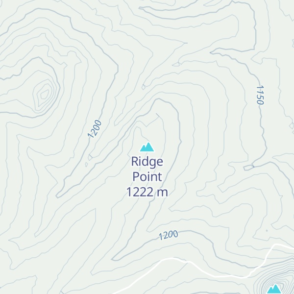 Map of Ridge Point