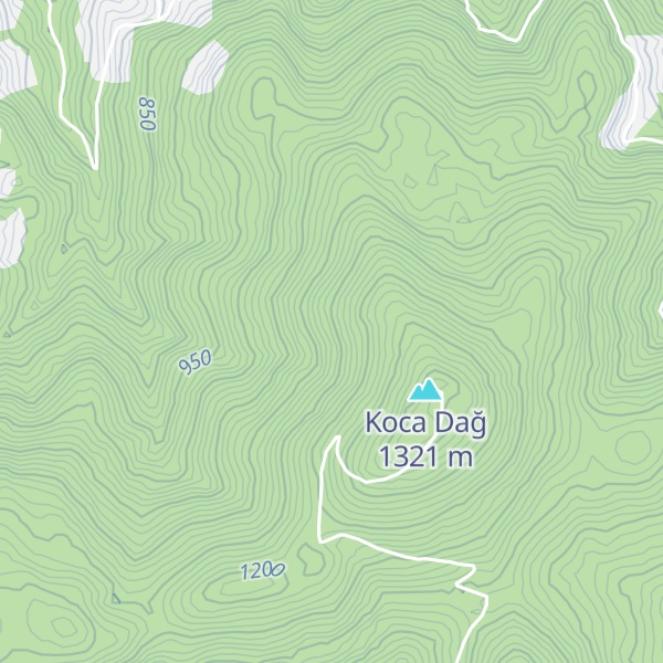Map of Böğürtlen Tepe