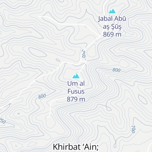 Map of Um al Fusus