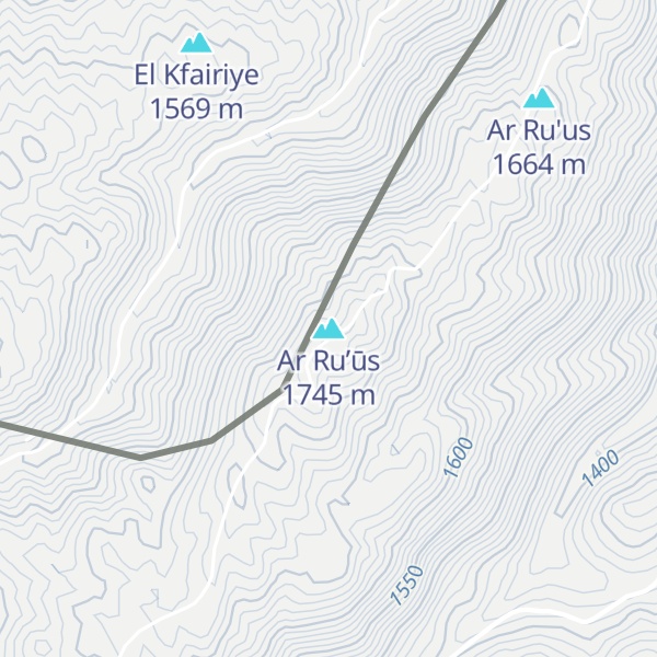 Map of Ar Ru’ūs