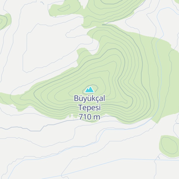 Map of Büyükçal Tepesi