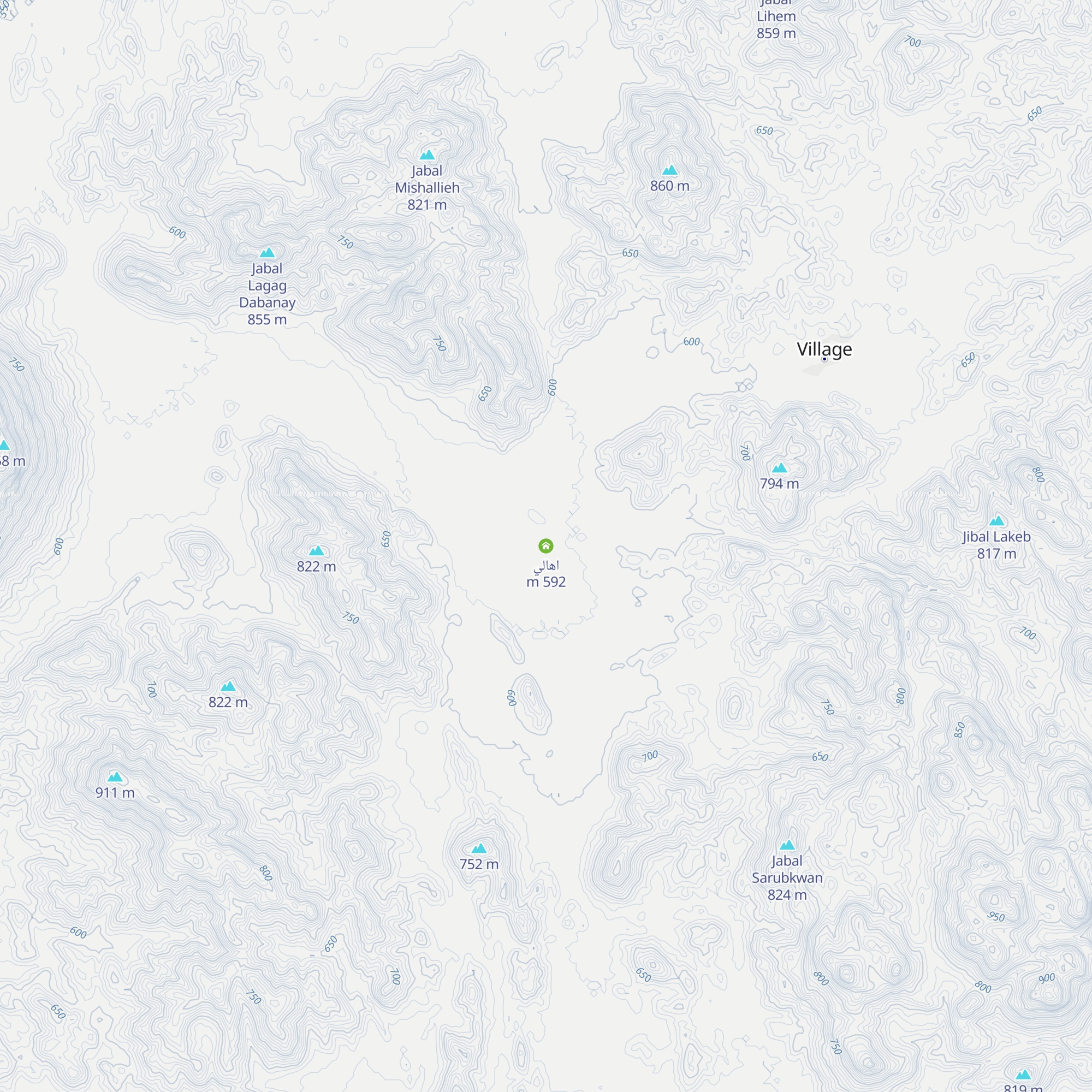 اهالي map