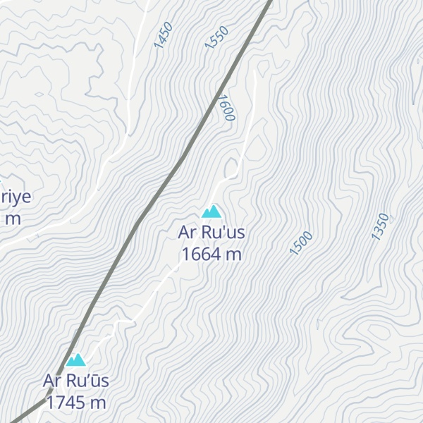 Map of Ar Ru'us