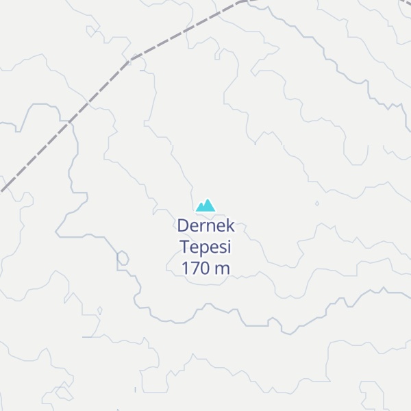 Map of Dernek Tepesi