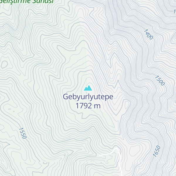 Map of Gebyurlyutepe