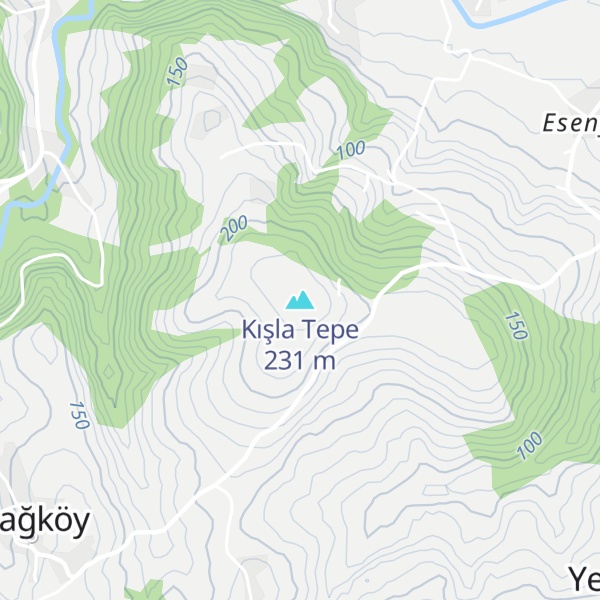Map of Kışla Tepe