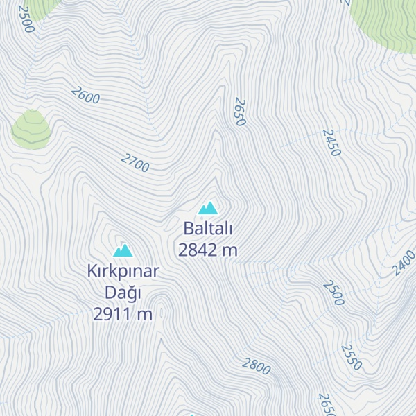 Map of Baltalı