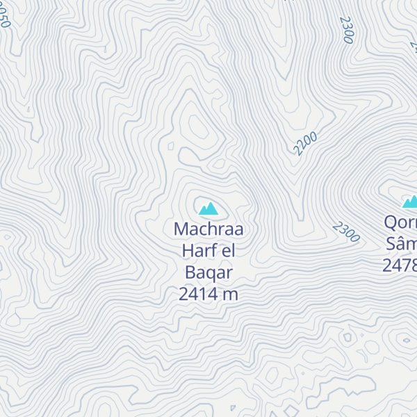 Map of Machraa Harf el Baqar