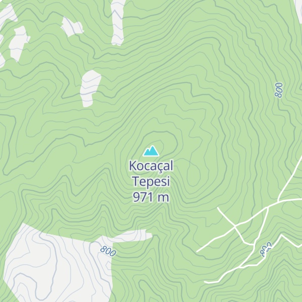 Map of Kocaçal Tepesi