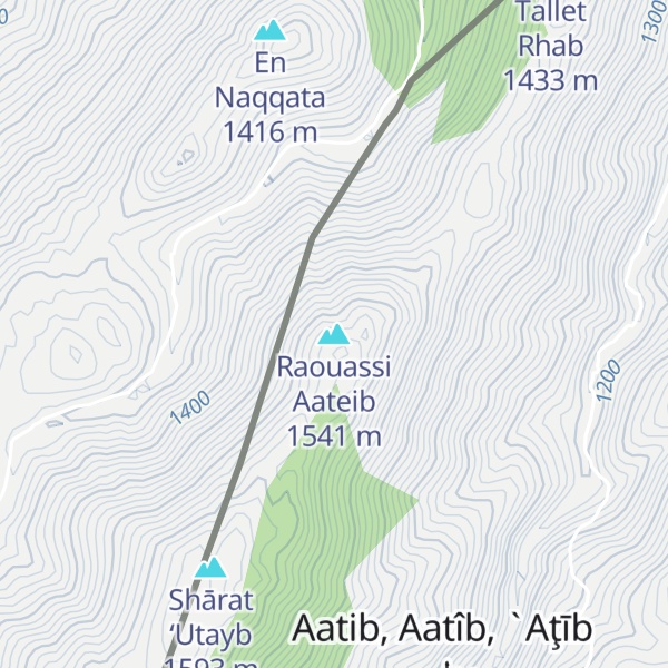 Map of Raouassi Aateib