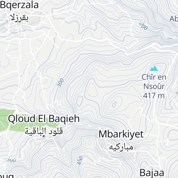 Map of El Hqâlé