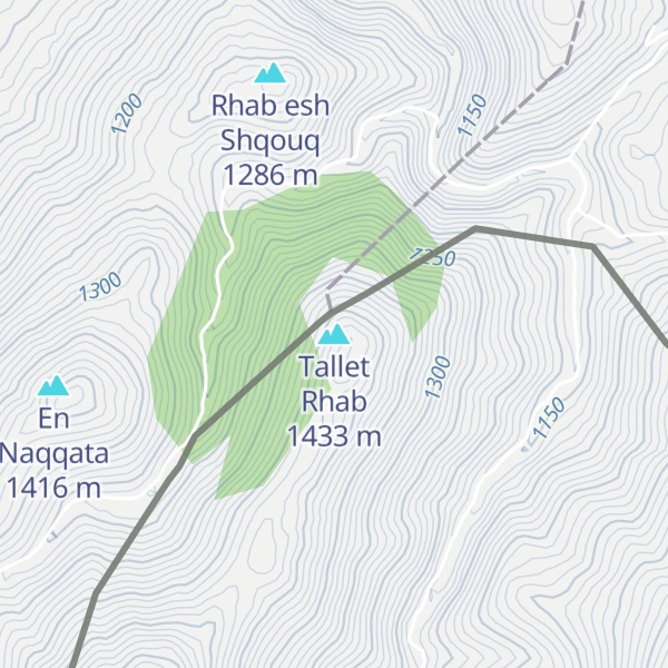 Map of Tallet Rhab