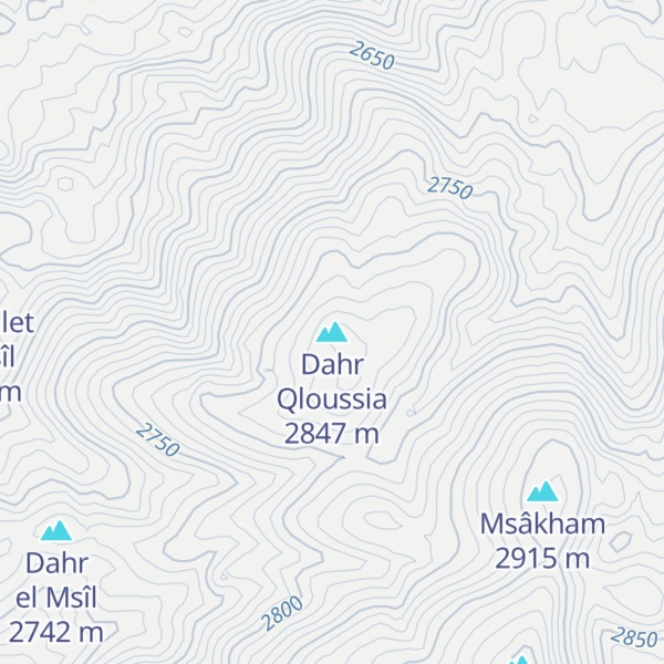 Map of Dahr Qloussia