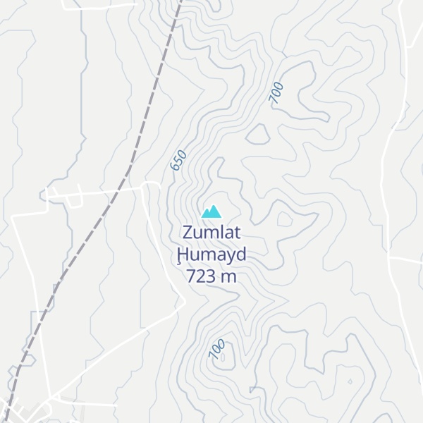 Map of Zumlat Ḩumayd