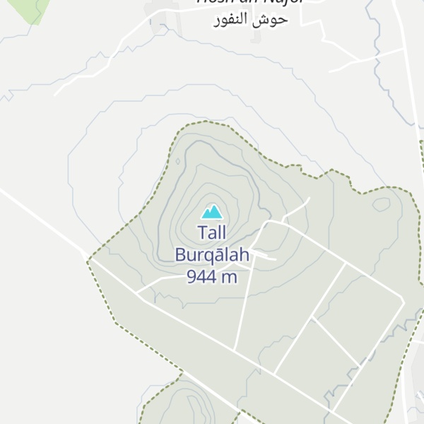 Map of Tall Burqālah