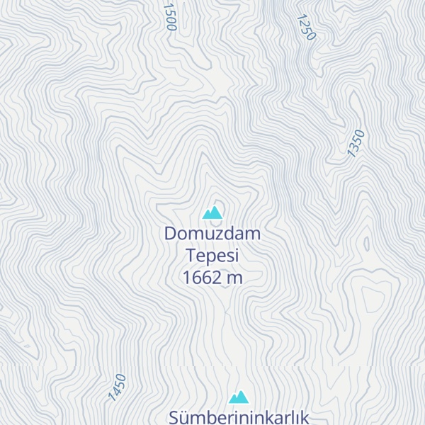 Map of Domuzdam Tepesi