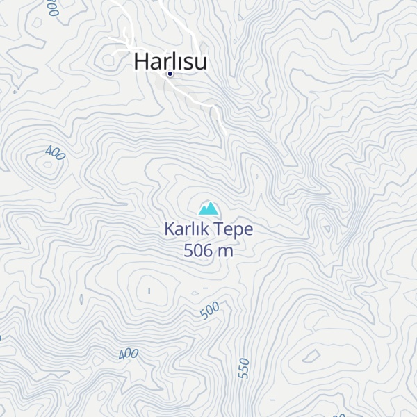 Map of Karlık Tepe