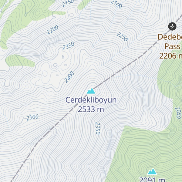 Map of Cerdekliboyun